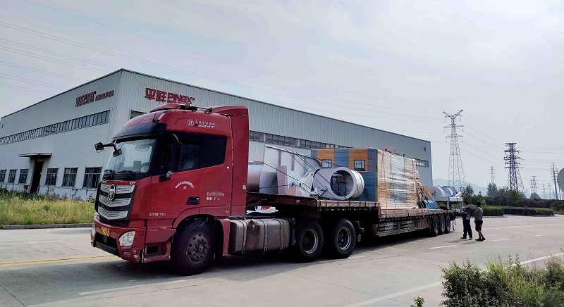 馬鞍山市恒久特材有限公司發(fā)貨現(xiàn)場